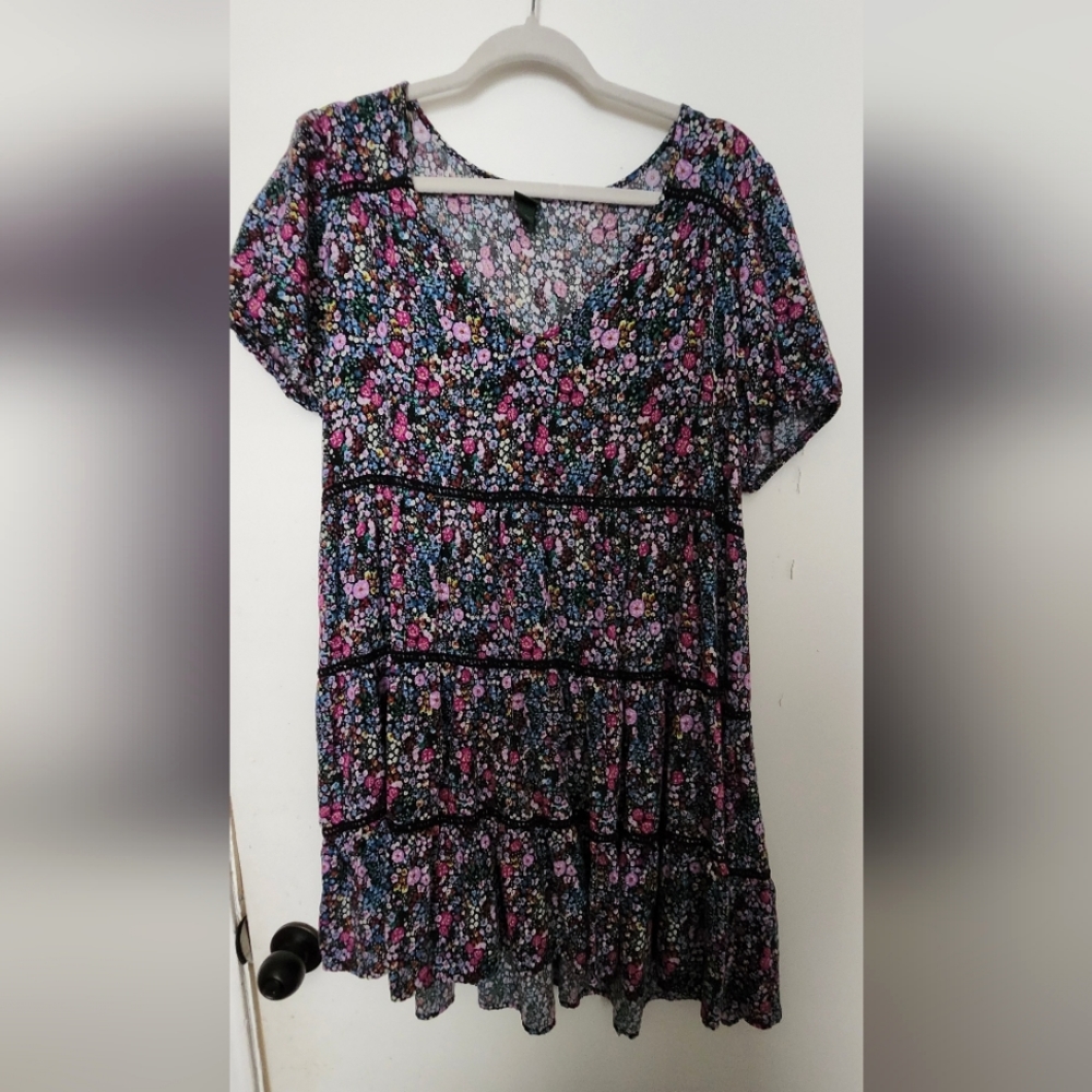 Wild Fable Floral Babydoll Dress